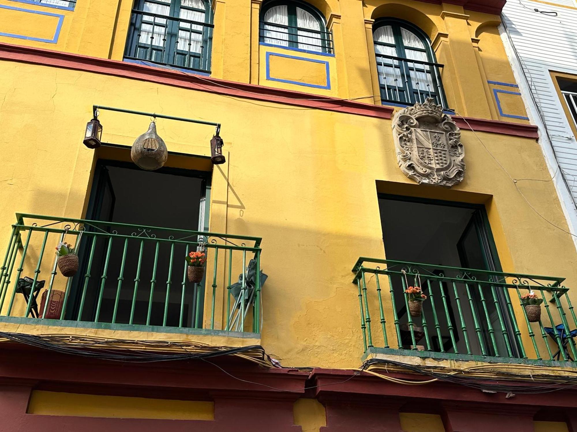 Casa Duque Compartida Familiar 1-Habitacion Con Bano Propio Siviglia Esterno foto